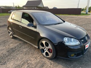 2007 Volkswagen Golf GTI V, чёрный, 950000 рублей, вид 4