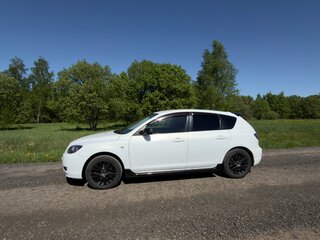 2008 Mazda 3 I (BK) Рестайлинг, белый, 600000 рублей, вид 5