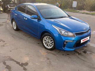 2019 Kia Rio IV, синий, 1189000 рублей, вид 3
