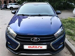 2021 Lada (ВАЗ) Vesta SW Cross I, синий, 1400000 рублей, вид 1