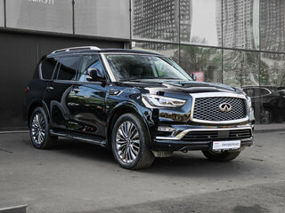 2019 Infiniti QX80 I Рестайлинг 2, чёрный, 5690000 рублей, вид 3
