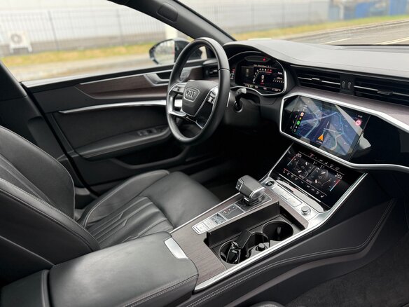 2022 Audi A7 55 TFSI II (4K), чёрный, 6000000 рублей - вид 10