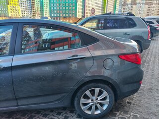 2012 Hyundai Solaris I, серый, 950000 рублей, вид 3