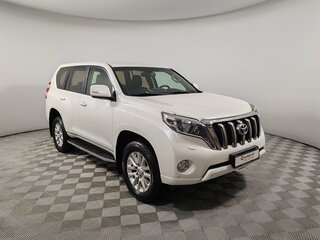 2014 Toyota Land Cruiser Prado 150 Series Рестайлинг 1, белый, 3575000 рублей, вид 3