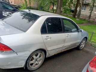 2005 Mitsubishi Lancer IX Рестайлинг, серебристый, 180000 рублей, вид 3