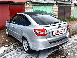 2015 Lada (ВАЗ) Granta I, серебристый, 500000 рублей, вид 1