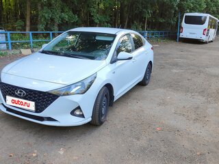 2020 Hyundai Solaris II Рестайлинг, белый, 1330000 рублей, вид 1