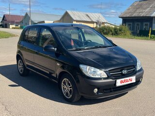 2008 Hyundai Getz I Рестайлинг, чёрный, 539000 рублей, вид 3