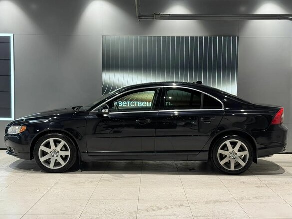 2008 Volvo S80 II, чёрный - вид 2