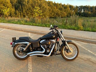 2007 Harley-Davidson Street Bob, чёрный, 750000 рублей, вид 3
