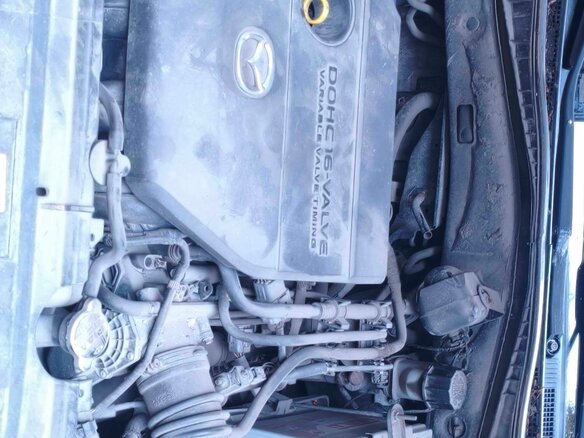 2006 Mazda 6 I (GG) Рестайлинг, чёрный - вид 9