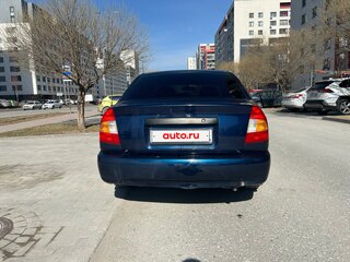 2007 Hyundai Accent ТагАЗ II, синий, 285000 рублей, вид 5