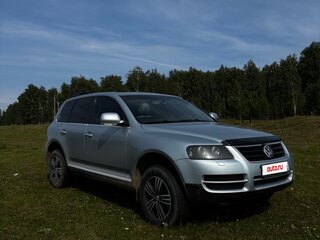 2004 Volkswagen Touareg I, голубой, 835000 рублей, вид 1