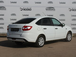 2018 Lada (ВАЗ) Granta I Рестайлинг, белый, 590000 рублей, вид 5