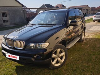 2005 BMW X5 3.0i I (E53) Рестайлинг, чёрный, 850000 рублей, вид 1
