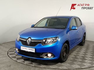 2014 Renault Logan I Рестайлинг, синий, 620000 рублей, вид 3