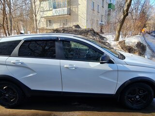 2024 Lada (ВАЗ) Vesta SW Cross I Рестайлинг (NG), белый, 1670000 рублей, вид 4