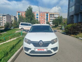 2019 Renault Logan II Рестайлинг, белый, 330000 рублей, вид 2