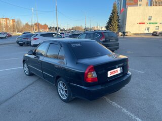 2006 Hyundai Accent ТагАЗ II, чёрный, 280000 рублей, вид 5