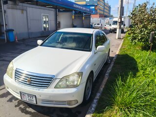 2004 Toyota Crown XII (S180), белый, 420000 рублей, вид 3