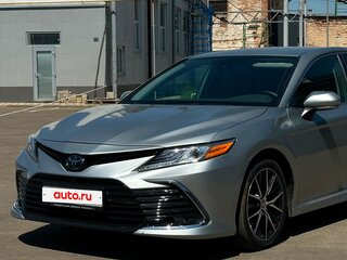 2021 Toyota Camry US Market VIII (XV70) Рестайлинг, серый, 3700000 рублей, вид 2