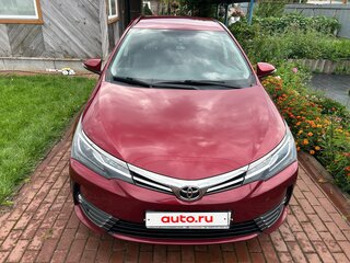 2018 Toyota Corolla XI (E160, E170, E180) Рестайлинг 1, красный, 1655000 рублей, вид 3