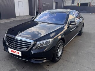 2015 Mercedes-Benz Maybach S-Класс 500 I (X222), чёрный, 3300000 рублей, вид 2
