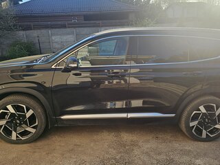 2021 Hyundai Santa Fe IV Рестайлинг, чёрный, 3900000 рублей, вид 4