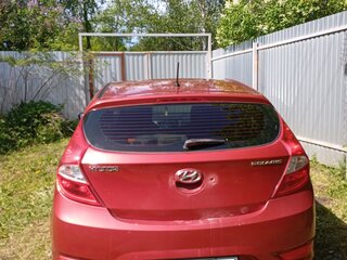 2012 Hyundai Solaris I, пурпурный, 600000 рублей, вид 4