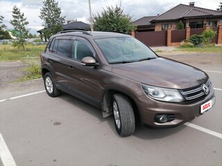 2013 Volkswagen Tiguan I Рестайлинг, коричневый, 1250000 рублей, вид 4