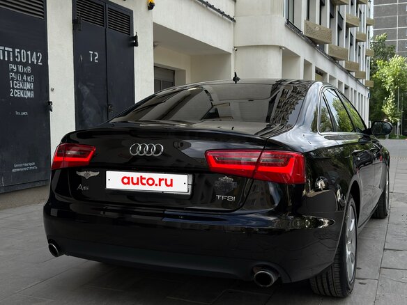 2013 Audi A6 IV (C7), чёрный, 1799999 рублей - вид 3