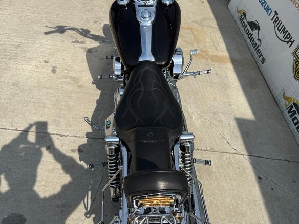 2002 Harley-Davidson Dyna Wide Glide, фиолетовый, 650000 рублей - вид 4