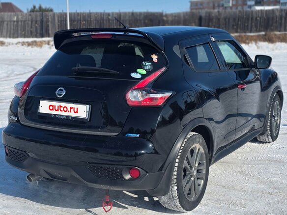 2016 Nissan Juke I Рестайлинг, чёрный, 1350000 рублей - вид 2