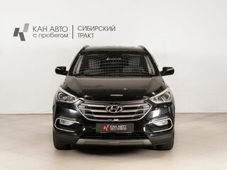 2017 Hyundai Santa Fe III Рестайлинг, чёрный, 1990000 рублей, вид 2