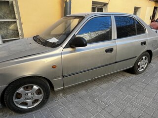 2007 Hyundai Accent ТагАЗ II, бежевый, 320000 рублей, вид 2