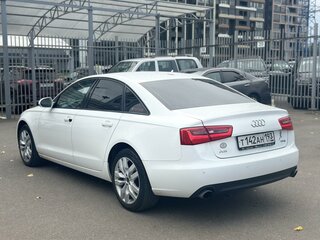 2012 Audi A6 IV (C7), белый, 1349000 рублей, вид 4