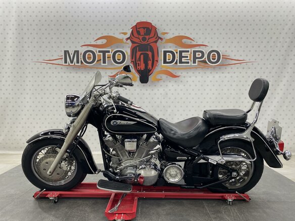 1999 Yamaha XV 1600 Road Star, чёрный, 495000 рублей - вид 1