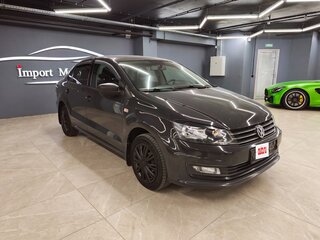 2016 Volkswagen Polo V Рестайлинг, серый, 799000 рублей, вид 2