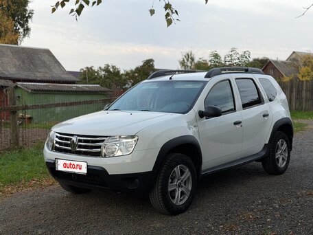 2013 Renault Duster I, белый, 1125000 рублей, вид 1
