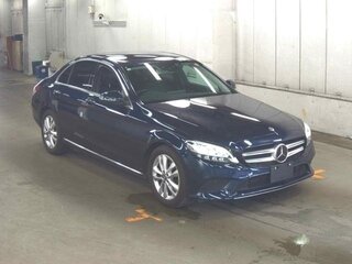 2019 Mercedes-Benz C-Класс 180 IV (W205) Рестайлинг, синий, 1800000 рублей, вид 1