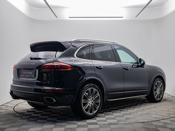 2015 Porsche Cayenne Diesel II Рестайлинг (958), чёрный - вид 4