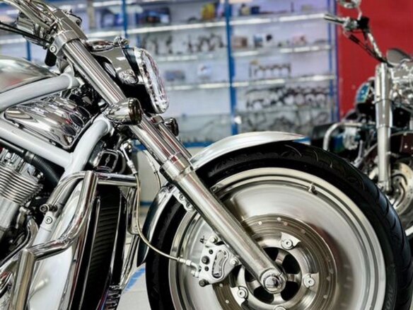 2003 Harley-Davidson V-Rod, серебристый, 1190000 рублей - вид 10
