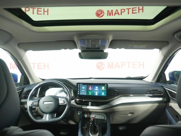 2022 Haval F7x I Рестайлинг, синий - вид 12