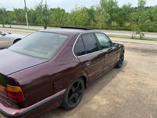 1991 BMW 5 серии 520i III (E34), чёрный, 305000 рублей, вид 3