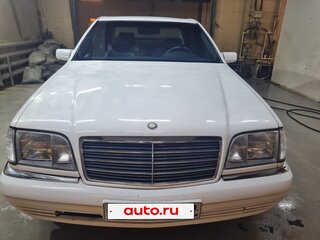 1994 Mercedes-Benz S-Класс 350 III (W140), белый, 600000 рублей, вид 3