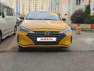 2019 Hyundai Elantra VI (AD) Рестайлинг, жёлтый, 900000 рублей, вид 5