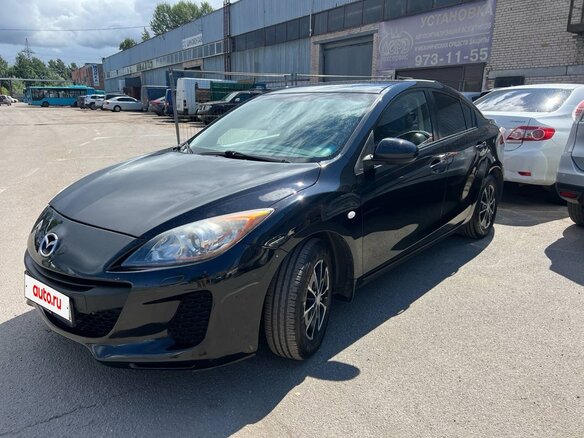 2011 Mazda 3 II (BL) Рестайлинг, чёрный, 800000 рублей - вид 2