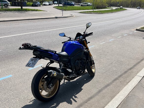 2010 Yamaha FZ8, синий, 680000 рублей - вид 14