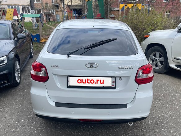 2016 Lada (ВАЗ) Granta I, белый, 655000 рублей - вид 3