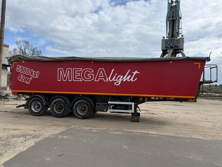 2019 Mega Полуприцеп самосвальный, красный, 3000000 рублей, вид 4